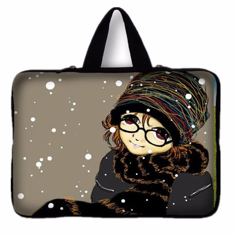 Image of Computer Bag Zipper Laptop Sleeve Case For 10.1" to 17.3'' Notebook Bag Size - 15.6 inch
