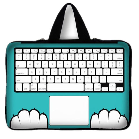 Image of Computer Bag Zipper Laptop Sleeve Case For 10.1" to 17.3'' Notebook Bag Size - 15.6 inch