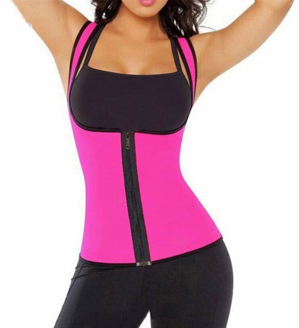 Hot Neoprene Body Shaper Slimming Waist Trainer Cincher Vest Women Shapers