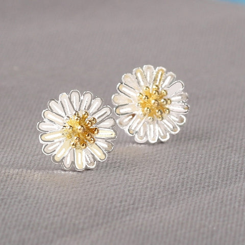 Image of Real 925 Sterling Silver Small Stud Earring