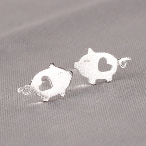 Image of Real 925 Sterling Silver Small Stud Earring