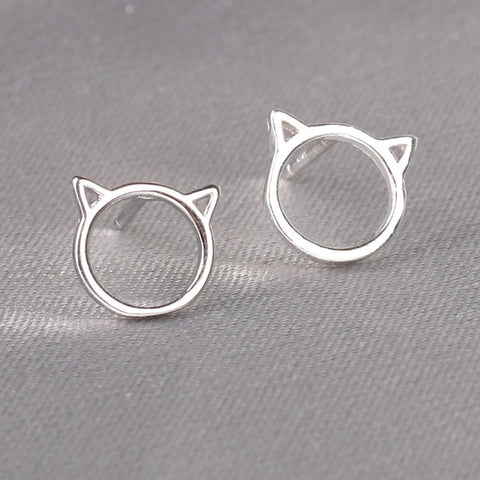 Image of Real 925 Sterling Silver Small Stud Earring