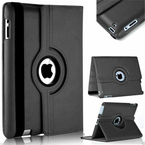 Image of Case For iPad 2 3 4 Leather Rotating Stand Cover For iPad 4 3 2 Tablet Protective Case