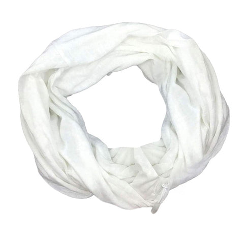 Image of Women Infinity Scarf Zippered Secret Pocket