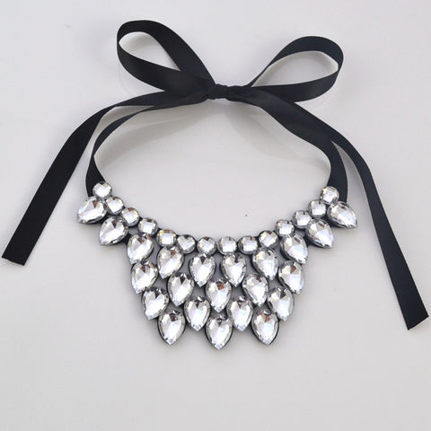 Image of Heart-shaped resin necklace