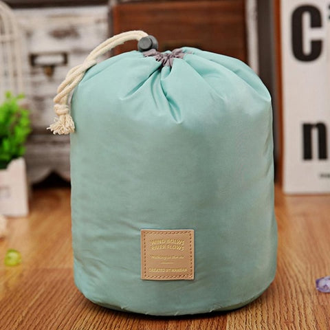 Image of Waterproof Cosmetic Bag Drawstring Makeup Bag Beauty Case