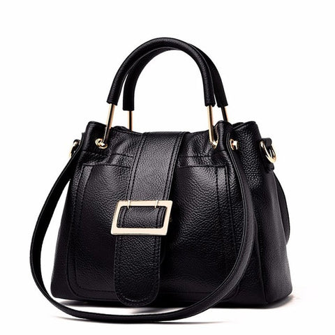 Image of Classic Buckle Handbag