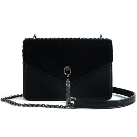 Image of Leopard & Tassel Purse