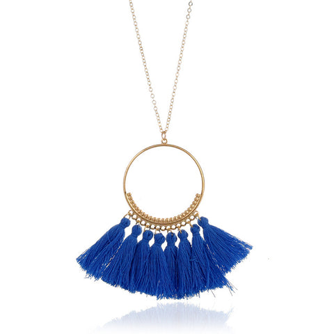 Image of Bohemian Tassel Necklace