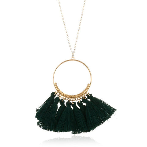 Image of Bohemian Tassel Necklace