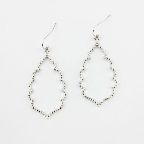 Image of Inspired Hollowed Dangle Drop Earrings