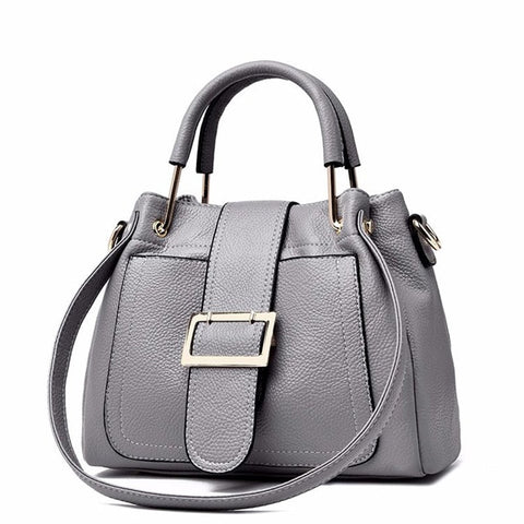 Image of Classic Buckle Handbag