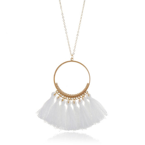 Image of Bohemian Tassel Necklace