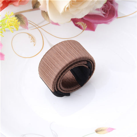 Image of Magic DIY Tool Bun Maker French Dish Women Hair Accessories