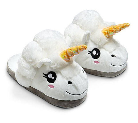 Image of Catch the Uncatchable Unicorn slippers