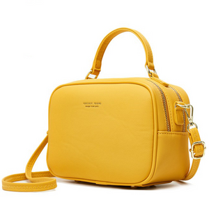 Handbags and Purses Women Bags 2 Zipper Shoulder Bags Crossbody Tote Bags Top-Handle Bags