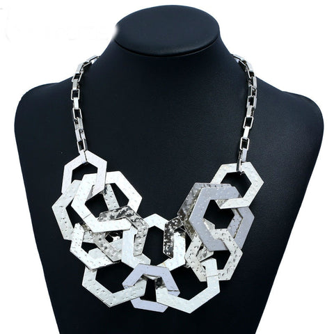 Image of Geometry Vintage Necklace