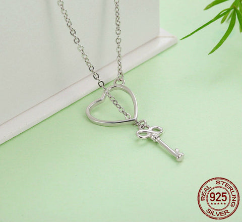 Image of The Key To Your Heart Pendant Necklaces
