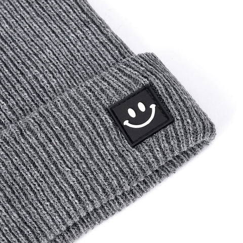 Image of Winter Knitted Unisex Hat Cotton Beanie