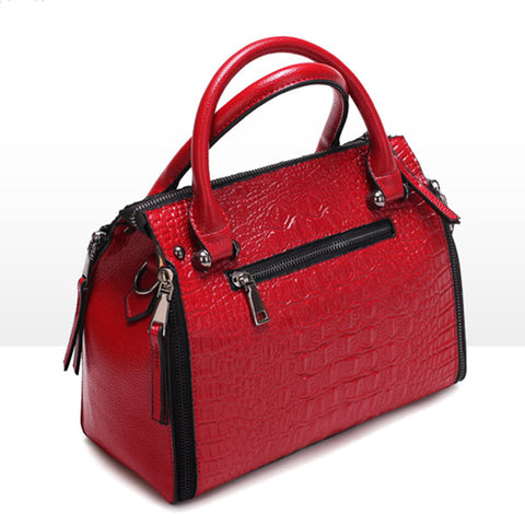 Image of Hot new 2 Set Alligator Luxury Handbags Women Bags Designer Women's Handbags And wallet