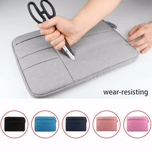 Waterproof Laptop Bag Case Solid Computer Cover For Dell HP Acer Lenovo For MacBook 11.6 12 13 14 15 15.6 inch Laptop Sleeve