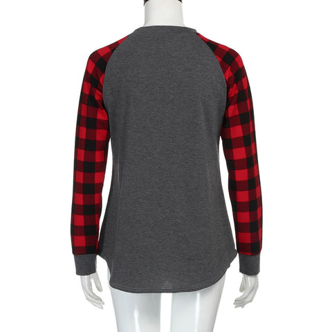 Image of Long Sleeve Sweatshirt laid Sweatshirt