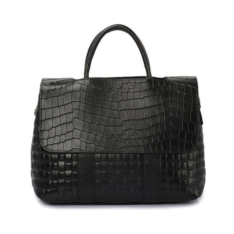 Image of Crocodile Alligator Textured Leather Handbags