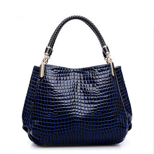 Shoulder High Grade PU Leather Crocodile Pattern Bags