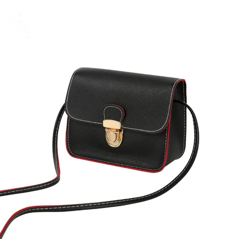 Image of Evening Casual Leather Flap Handbags with Long Cross Over Strap