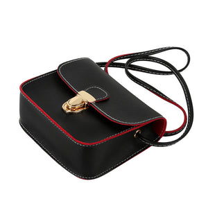 Evening Casual Leather Flap Handbags with Long Cross Over Strap