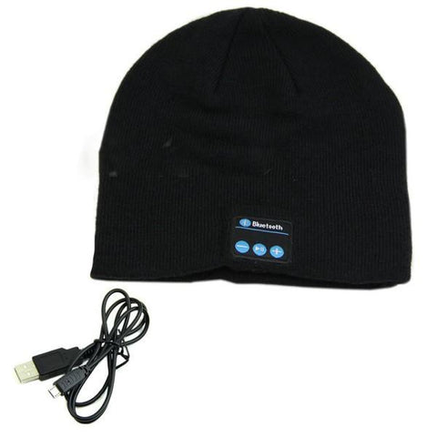 Image of High Quality Bluetooth Smart Cap Headphone Headset Earphone Soft Warm Beanie Hat Speaker Music Hat Headphones with Microphone