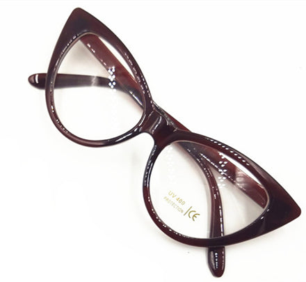 Image of Retro Vintage Cat-Eye Sunglasses Women Eyewear