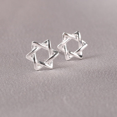 Image of Real 925 Sterling Silver Small Stud Earring
