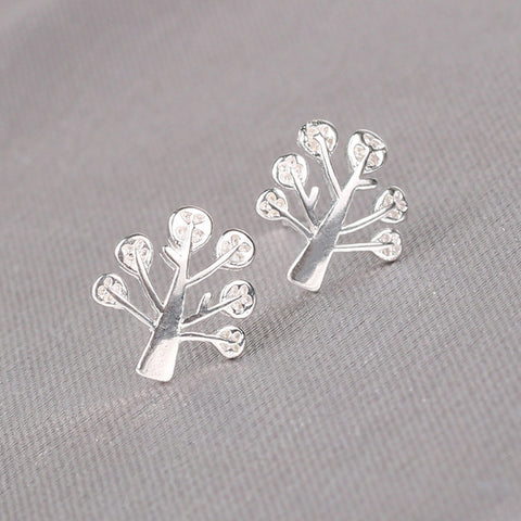 Image of Real 925 Sterling Silver Small Stud Earring