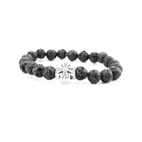 Image of High quality matte beads bracelets Spartan warrior Mask bracelet - Free + Shipping