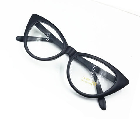 Image of Retro Vintage Cat-Eye Sunglasses Women Eyewear