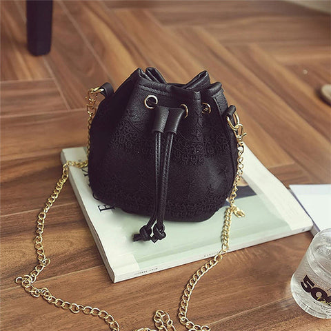 Image of Lace Satchel Cross Body Handbag