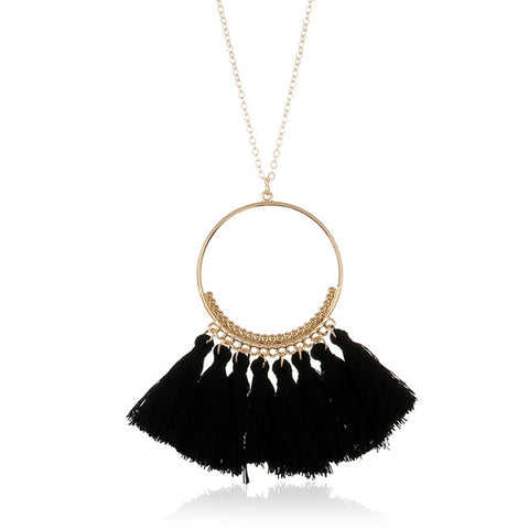 Image of Bohemian Tassel Necklace