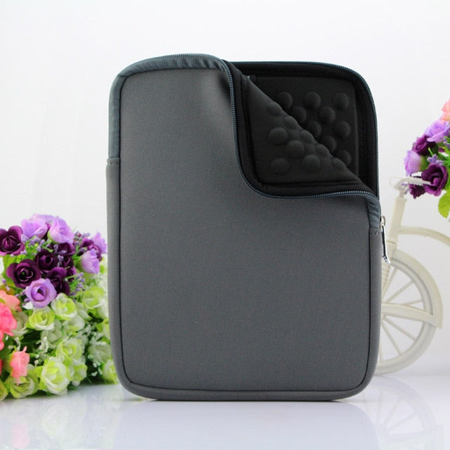 IPAD Waterproof shockproof with Zipper Laptop Sleeve  8 " to 10" Tablet Case Cover Protective Case