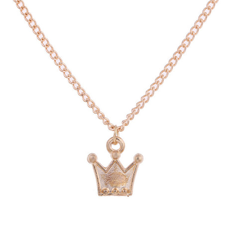 Image of Make a wish and You Rule Crown Necklace