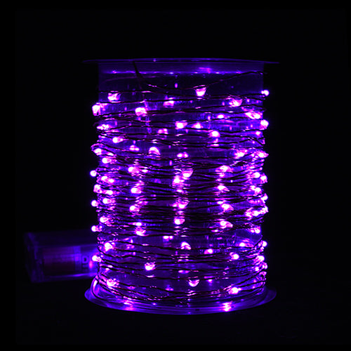 Copper LED wire String Lites AA Battery Operated 33FT 10M 100 led  Decorations LED Copper Wire String Fairy Lights Lamps