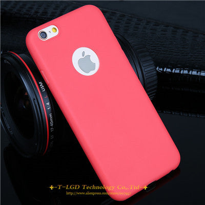Image of Candy Colors Soft TPU Silicon Phone Cases For iPhone 6 6s 5 5s SE 7 7 Plus Coque Capa