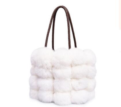 Rabbit Fur Handbag